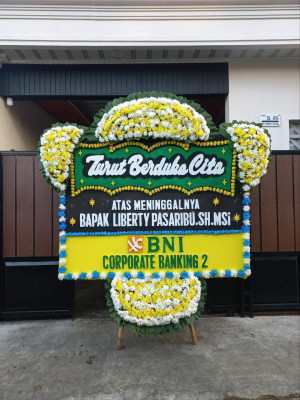 Papan Bunga Duka di Tanjungbaru
